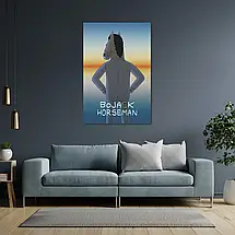 Плакат "Кінь БоДжек, BoJack Horseman", 60×40см, фото 3