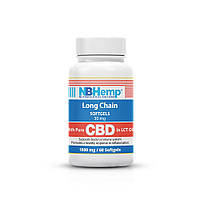NBHemp CBD Oil "Long Chain" 30 mg / Масло CBD 30 мг - 60 мягких капсул