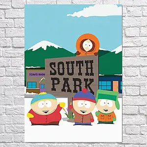 Плакат "Південний Парк, South Park", 60×43см