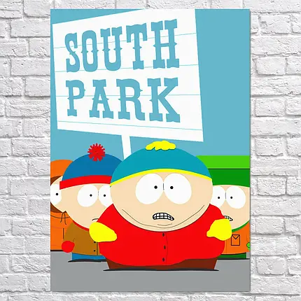 Плакат "Південний Парк, South Park", 60×43см, фото 2