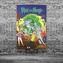 Плакат "Рік та Морті, Rick and Morty", 60×40см, фото 3