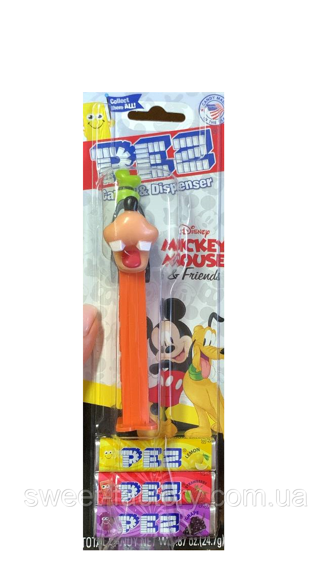PEZ Disney Mickey Mouse & Friends Goofy Гуфи 3s 24g