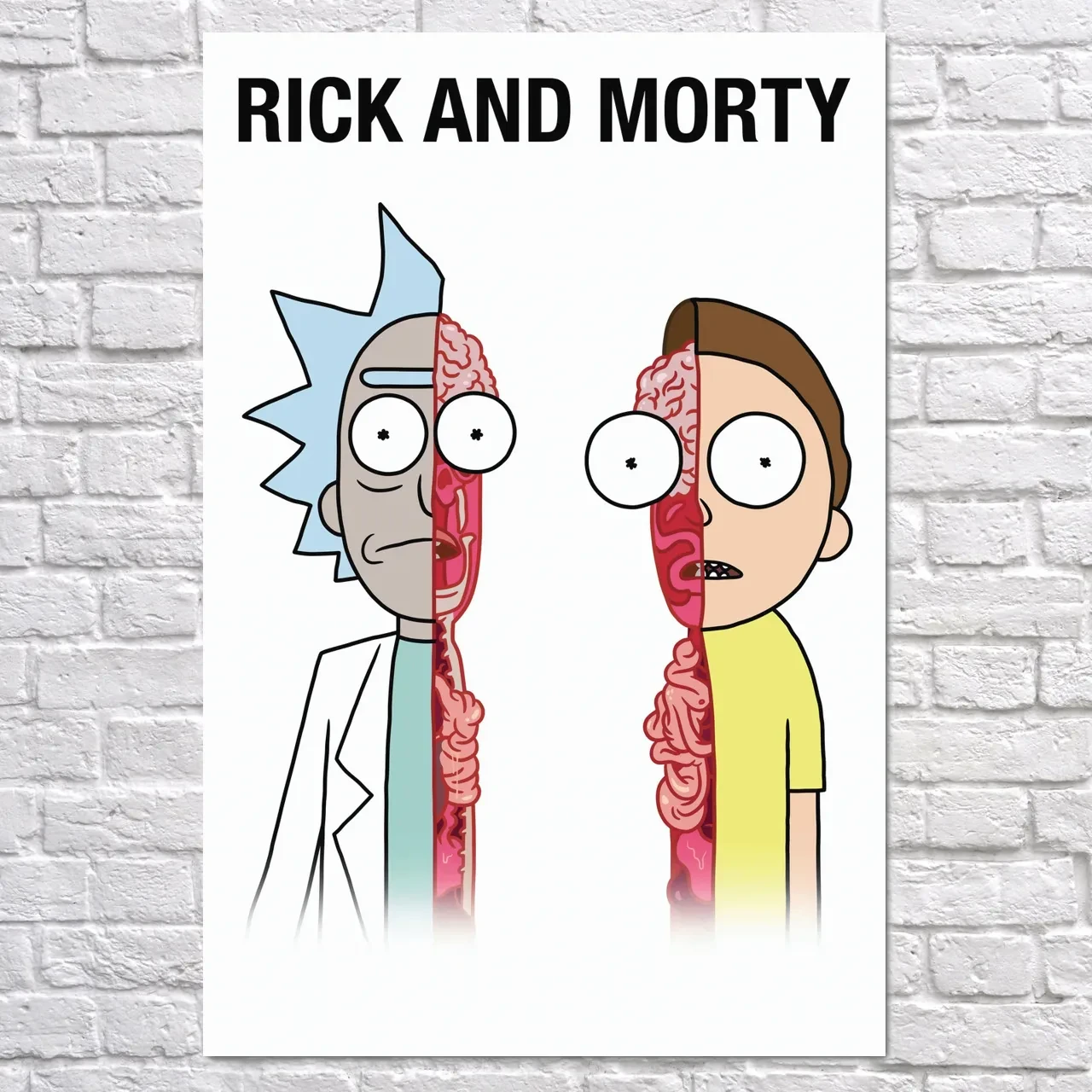 Плакат "Рік та Морті, Rick and Morty", 60×40см