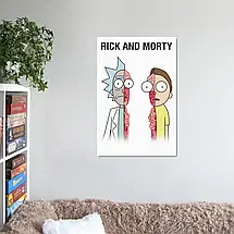 Плакат "Рік та Морті, Rick and Morty", 60×40см, фото 2