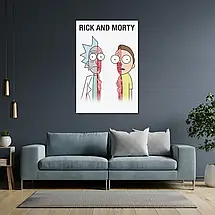 Плакат "Рік та Морті, Rick and Morty", 60×40см, фото 3