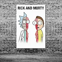 Плакат "Рік та Морті, Rick and Morty", 60×40см, фото 3