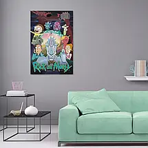 Плакат "Рік та Морті, Rick and Morty", 60×40см, фото 2