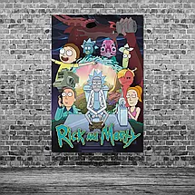 Плакат "Рік та Морті, Rick and Morty", 60×40см, фото 3