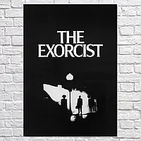 Плакат "Экзорцист, Изгоняющий дьявола, The Exorcist (1973)", 106×75см