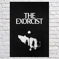 Плакат "Экзорцист, Изгоняющий дьявола, The Exorcist (1973)", 85×60см