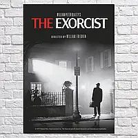Плакат "Экзорцист, Изгоняющий дьявола, The Exorcist (1973)", 85×60см