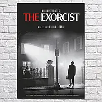 Картина на холсте "Экзорцист, Изгоняющий дьявола, The Exorcist (1973)", 60×42см