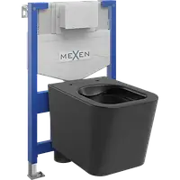 Mexen інсталяційна система Fenix XS-F з унітазом Teo, чорний матовий - 6803385XX85