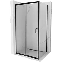 Mexen Apia душова кабіна розсувна 135 x 90 см, чорна - 840-135-090-70-00