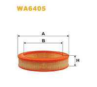 Фильтр воздушный WIX WA6405 (AR224)