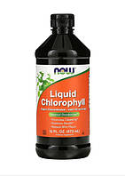 Хлорофіл рідкий NOW Foods Liquid Chlorophyll Chlorofresh з ароматом натуральної м’яти 473 мл