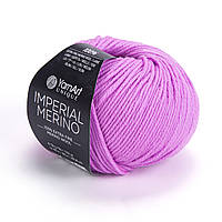 YarnArt IMPERIAL MERINO (Імперіал Меріно) № 3323 яскраво-рожевий (Пряжа 100% меринос екстрафайн, нитки для в'язання)