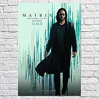 Плакат "Матрица: Воскрешение, The Matrix Resurrections (2021)", 60×41см