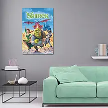 Плакат "Шрек, Shrek (2001)", 60×40см, фото 2