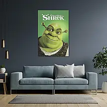 Плакат "Шрек, Shrek (2001)", 60×40см, фото 3