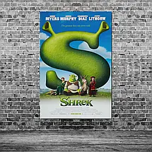 Плакат "Шрек, Shrek (2001)", 60×40см, фото 3