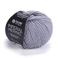YarnArt IMPERIAL MERINO (Империал Мерино) № 3337 серый (Пряжа 100% меринос экстрафайн, нитки для вязания)
