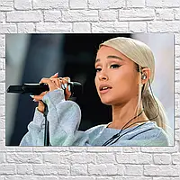 Плакат "Аріана Ґранде-Бутера, співачка, Ariana Grande", 40×60см