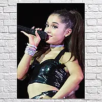 Плакат "Аріана Ґранде-Бутера, співачка, Ariana Grande", 60×43см