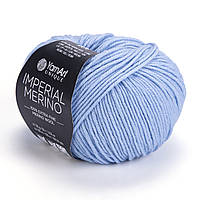 YarnArt IMPERIAL MERINO (Империал Мерино) № 3340 светло-синий (Пряжа 100% меринос, нитки для вязания)