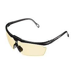 Окуляри захисні жовтий матеріал лінз PC оптичний клас 3 INTERTOOL SP-0091