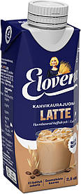 Вівсяний кавовий напій ELOVENA Latte 250 мл, (10 шт/ящ)