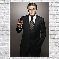 Плакат "Алек Болдуин, Студия 30, Alec Baldwin", 60×40см