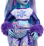 УЦІНКА Лялька Монстер Хай Еббі Бомінейбл Monster High Abbey Bominable Doll G3 Тундра HNF64 Mattel Оригінал, фото 3