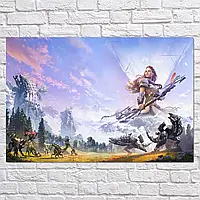 Картина на холсте "Horizon Zero Dawn", 40×60см