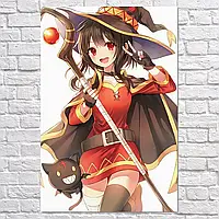 Плакат "Мегумин, KonoSuba, Megumin", 60×40см