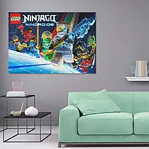 Плакат "Ніндзяго, Лего, Ninjago", 42×60см, фото 2