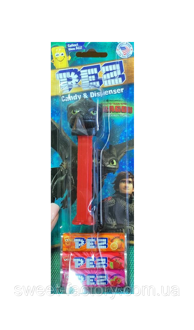Pez Dreamworks How to Train Your Dragon Toothlees 3s 24g