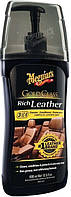 Гель 3 в 1 для догляду за шкіряним салоном pH 8,2 - 9,0 Meguiar's Gold Class™ Rich Leather Cleaner & Conditioner, 400 мл