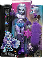 Кукла Монстер Хай Эбби Боминейбл Monster High Abbey Bominable Doll G3 Тундра HNF64 Mattel Оригинал