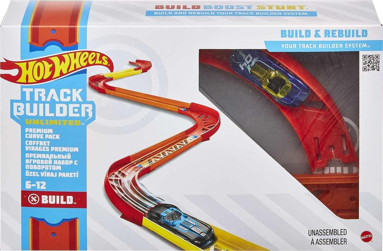 Хот Вілс Крутий поворот траса повороти Hot Wheels Track Builder Unlimited GLC88
