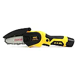 Акумуляторна міні пила DeWalt (12V, 3AH) АКБ Веткоріз девольт, фото 6