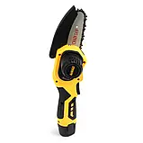 Акумуляторна міні пила DeWalt (12V, 3AH) АКБ Веткоріз девольт, фото 11
