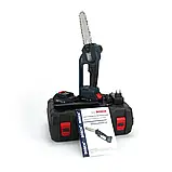 Акумуляторна міні пила ланцюгова Bosch UniversalChain 24 24V, 6Аh, АКБ веткоріз, міні-пила Бош, фото 7