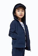 Дитяча толстовка на флісі з капюшоном та блискавкою