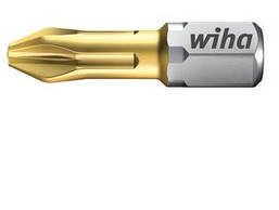 Біти PH1 x 25 мм Wiha TiN Torsion 04654