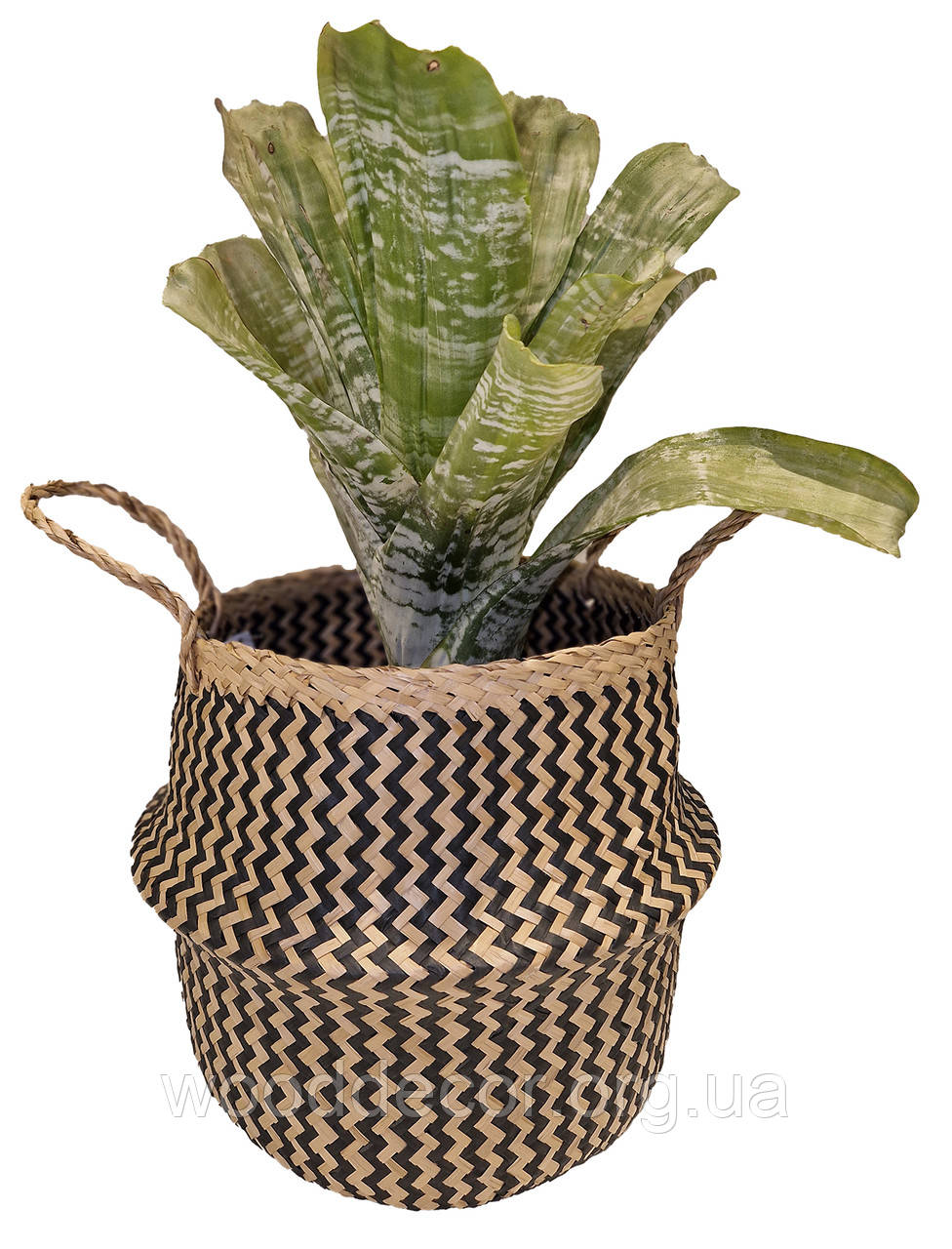 Плетене кашпо, кошик для вазонів, кімнатних рослин 22x26 см