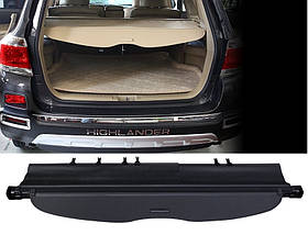 Toyota Highlander 2008-2013 Шторка полиця в багажник чорна Нова