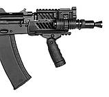 Цівка FAB Defense KPR для АКС-74У з 4-ма планками Picatinny (полімер) чорна, фото 4