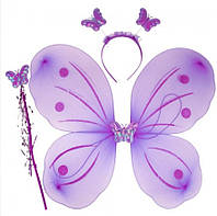 Набір Метелики Карнавальний 50х40 см (фіолетовий)