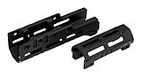 Цівка Leapers UTG PRO Super Slim M-LOK для АК-47/74/АКМ (алюміній) чорна, фото 6